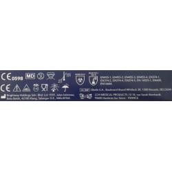 Rękawice nitrylowe, Nitriskin ULTRA LONG 400 mm - L - 50 - NIEBIESKIE